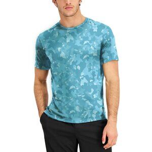 ID Ideology Men's Birdseye Training Performance T-Shirt, Blue Camo, Size XL, NWT